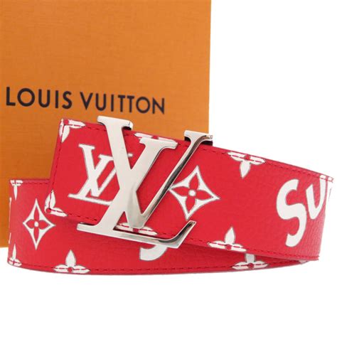 cintura louis vuitton supreme uomo